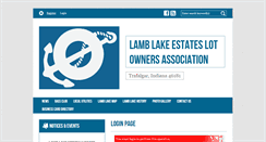 Desktop Screenshot of lamblake.info