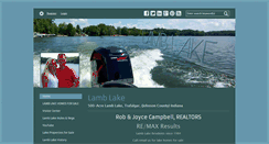 Desktop Screenshot of lamblake.net